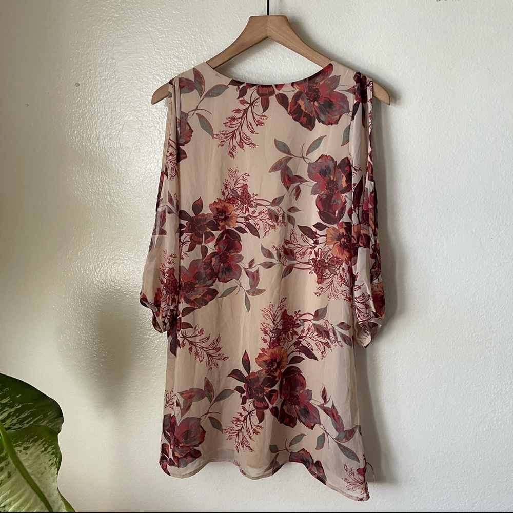 Lulus | Shifting Dears Floral Shift Dress - Picture 7 of 8
